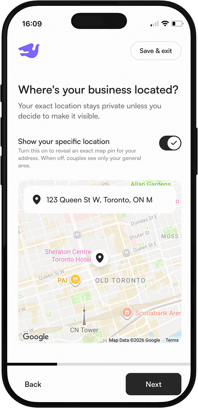 Vendor Onboarding – Find your Location