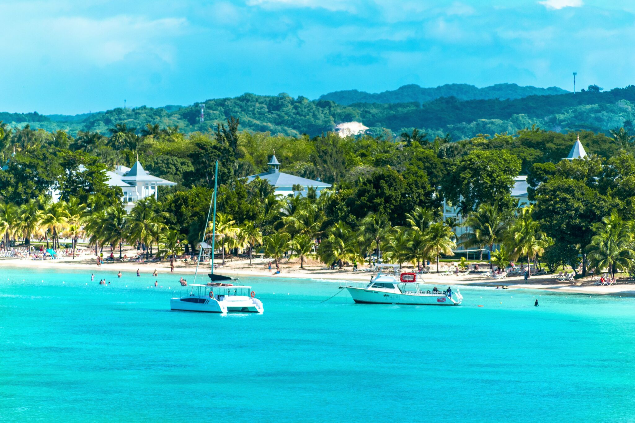 Beach in Jamaica.