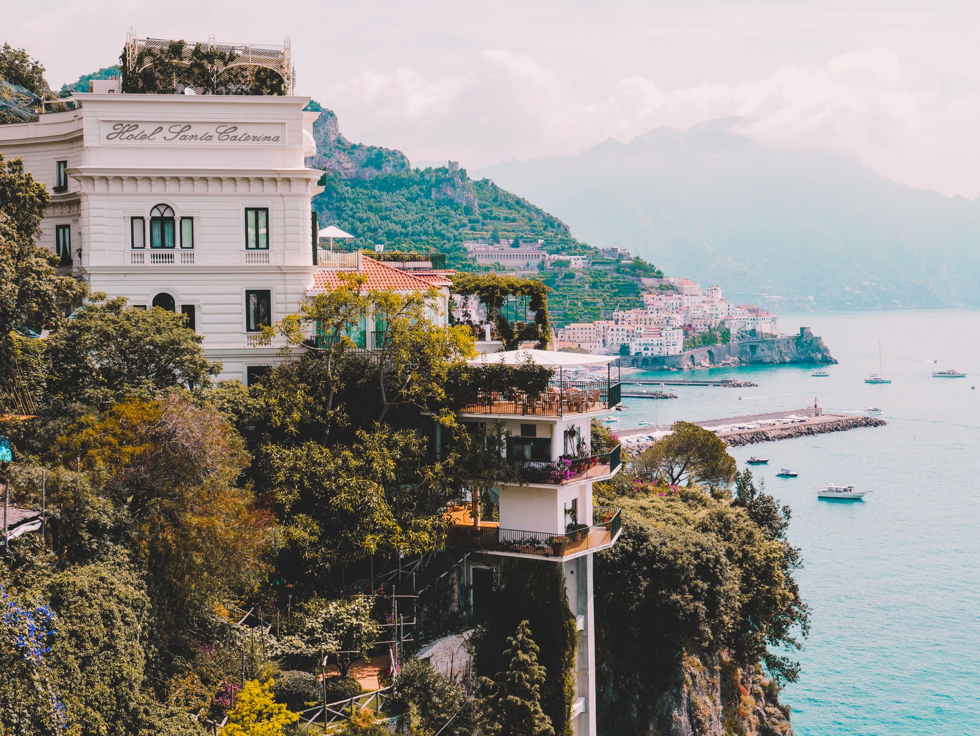 Hotel Santa Caterina, Amalfi Coast, Italy.